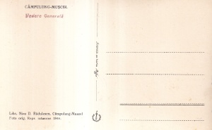 Campulung-Muscel. Vedere Generala (1940, necirculata) - Img 2