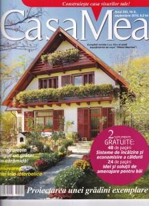 Casa mea, nr. 9, septembrie 2010