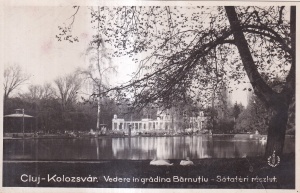 Cluj. Vedere In Gradina Barnutiu (circulata 1933)