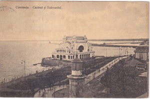 Constanta. Cazinul si Bulevardul (circulata 1912)