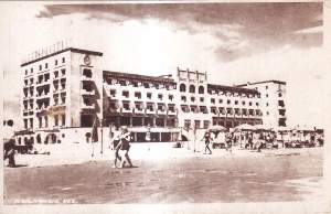 Constanta. Plaja Mamaia Rex. Hotel Rex dela Mamaia (scrisa)