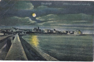 Constanta. Vederea orasului depe dig (circulata 1930)