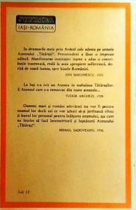 Constantin Closca - Ateneul Tatarasi din Iasi. Asezamant cultural national - Img 2