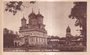Curtea de Arges. Manastirea cu Palatul Regal (scrisa 1946)