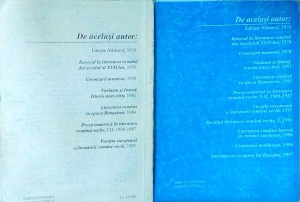 Dan Horia Mazilu - Recitind literatura romana veche, 2 volume - Img 2