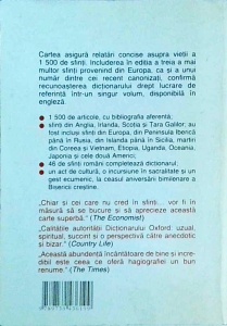 David Hugh Farmer - Oxford. Dictionar al Sfintilor - Img 2