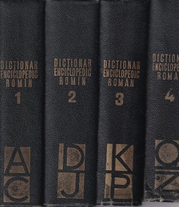 Dictionar enciclopedic roman, 4 volume