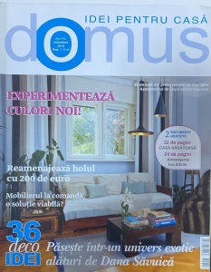 Domus, octombrie 2010: Idei pentru casa