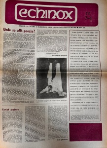 Echinox, nr. 3-4, 1989. Revista de Cultura a Studentilor de la Universitatea din Cluj