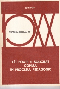 Edith Ockel - Cat poate fi solicitat copilul in procesul pedagogic