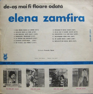 Elena Zamfira – De-as mai fi floare odata - Img 2