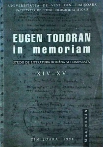 Eugen Todoran in memoriam, volumul 14, 15. Studii de literatura romana si comparata