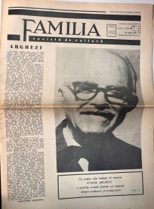 Familia. Revista de cultura, nr. 7, 23 iunie 1967