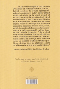 Fericitul Augustin - Despre folosul casatoriei. Despre casatorie si pofta pacatoasa - Img 2