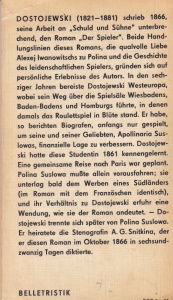 Fiodor Dostoievski - Der Spieler - Img 2