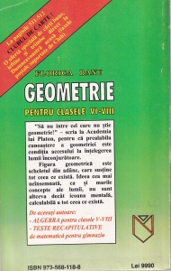 Florica Banu - Geometrie pentru clasele VI-VIII - Img 2