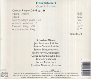 Franz Schubert - Octet in F major - Img 2