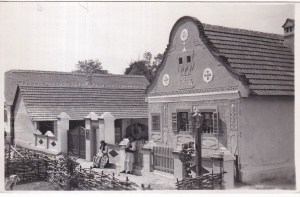 Fundatia Culturala Regala ,,Principele Carol". Muzeul Satului. Gospodarie din Banatul de ses: comuna Sarbova, jud. Timis. (interbelica, necirculata)