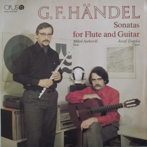 G. F. Handel, Milos Jurkovi, Jozef Zsapka – Sonatas For Flute And Guitar