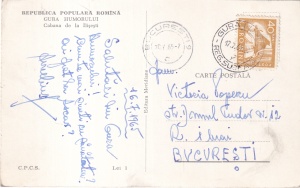 Gura Humorului. Cabana de la Ilisesti (circulata 1965) - Img 2