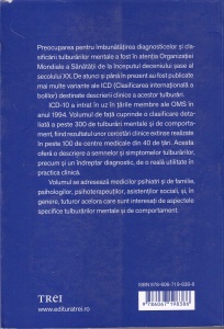 ICD-10 Clasificarea tulburarilor mentale si de comportament. Descrieri clinice si indreptare diagnostice - Img 2