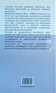 Irina Holdevici - Psihoterapii moderne. Noua hipnoza ericksoniana - Img 2