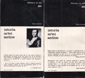 J.J. Winckelmann - Istoria artei antice, 2 volume - Img 2