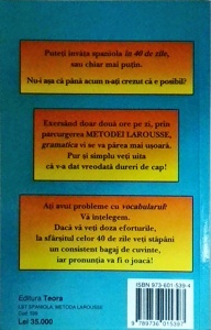 Jean Chapron, Pierre Gerboin - Hablamos espanol. Metoda Larousse de invatare a limbii spaniole - Img 2