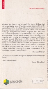 Leon Wieseltier - Impotriva identitatii - Img 2