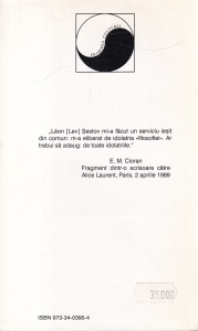 Lev Sestov - Filosofia tragediei - Img 2