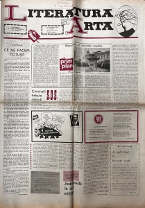 Literatura si Arta. Saptamanal al Uniunii Scriitorilor din Modova, nr. 49, 6 decembrie 1990
