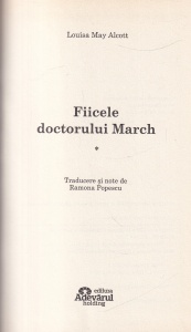 Louisa May Alcott - Fiicele doctorului March, 2 volume - Img 2