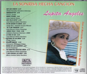 Lupita Angeles - La Sonrisa Hecha Cancion - Img 2