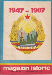 Magazin istoric, nr. 12 (249), decembrie 1987