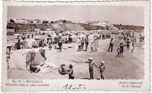 Mangalia. Splendida plaje si valea corturilor (necirculata 1935)