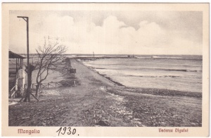 Mangalia. Vederea Digului (necirculata 1930)