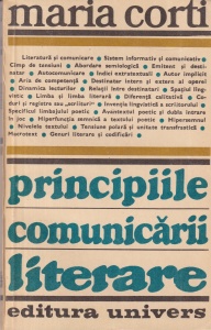 Maria Corti - Principiile comunicarii literare