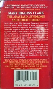 Mary Higgins Clark - The Anastasia Syndrome and Other Stories - Img 2