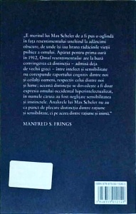 Max Scheler - Omul resentimentului - Img 2