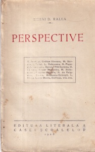 Mihai D. Ralea - Perspective (1928)