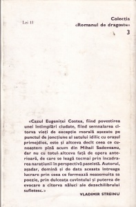 Mihail Sadoveanu - Cazul Eugenitei Costea (coperti cartonate) - Img 2