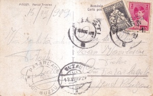 Pitesti. Parcul Trivalea (circulata 1929) - Img 2
