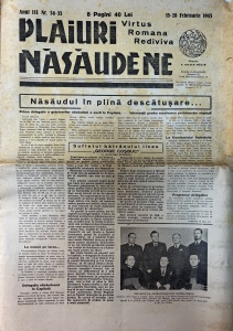 Plaiuri nasaudene, anul III, nr. 34-35, 15-28 februarie 1945