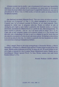 Pr. Prof. Univ. Dr. Leon Arion - Predici la pericopele Apostolului Duminical - Img 2