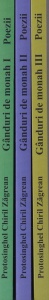 Protosinghel Chiril Zagrean - Ganduri de monah, 3 volume: Poezii