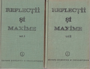 Reflectii si Maxime, 2 volume
