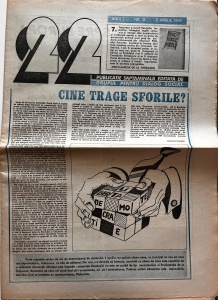 Revista 22, nr. 12, 6 aprilie 1990