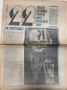 Revista 22, nr. 3, 2 februarie 1990