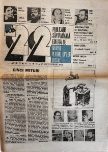 Revista 22, nr. 41, 18-25 octombrie 1991