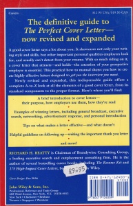 Richard H. Beatty - The Perfect Cover Letter - Img 2